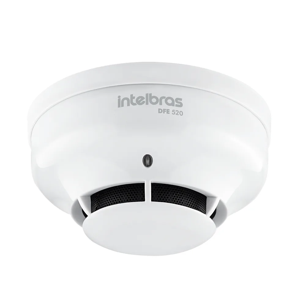Detector De Fumaça Endereçável Dfe 520 Intelbras