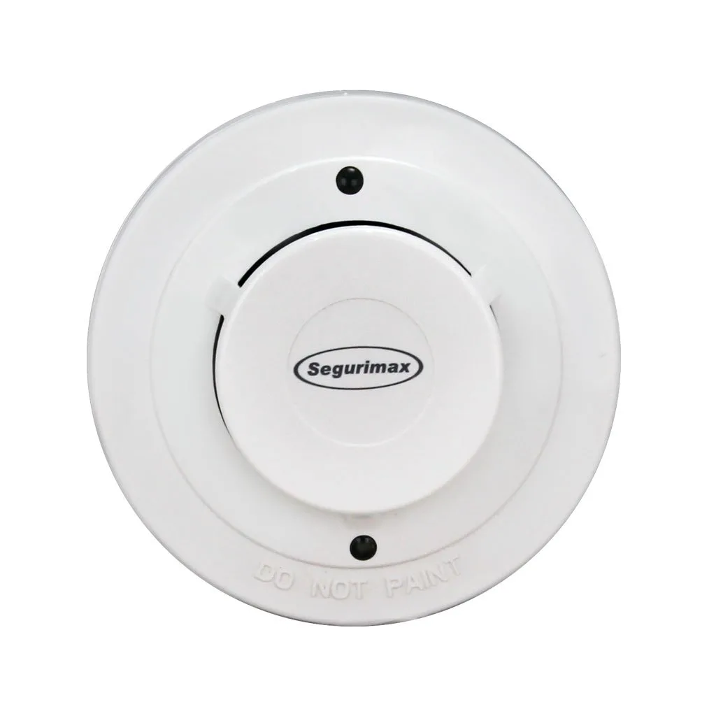Detector Ótico De Fumaça Convecional Segurimax 12/24V