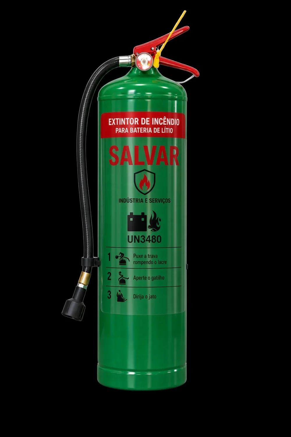 Extintor para Bateria de Lítio