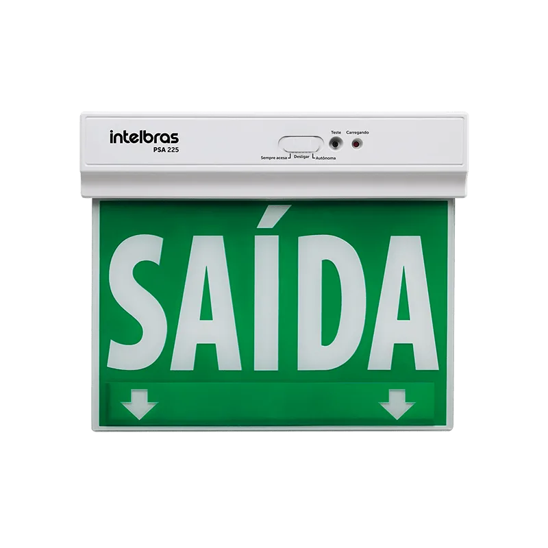 Placa De Sinalização Sempre Acesa Intelbras