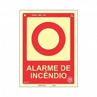Placas Sinalização Fotoluminescente Equipamentos De Combate A Incendio