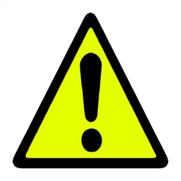 Sinalização De Alerta De Risco 20×20